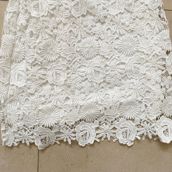 Love Poem Ivory Lace Mini Dress XS - Picture 11 of 11